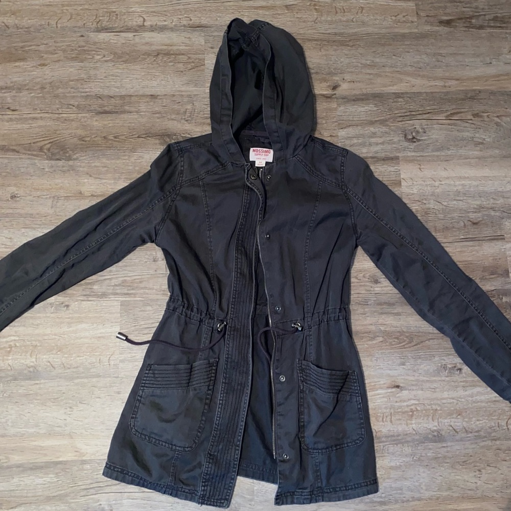 Grey utility jacket